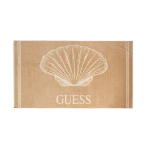 GUESS strandtörölköző SHELL bézs