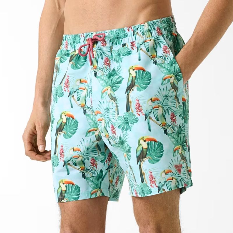 GUESS fürdőnadrág EXOTIC mintás