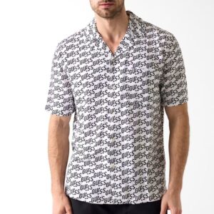 GUESS ing WAVY LOGO fehér