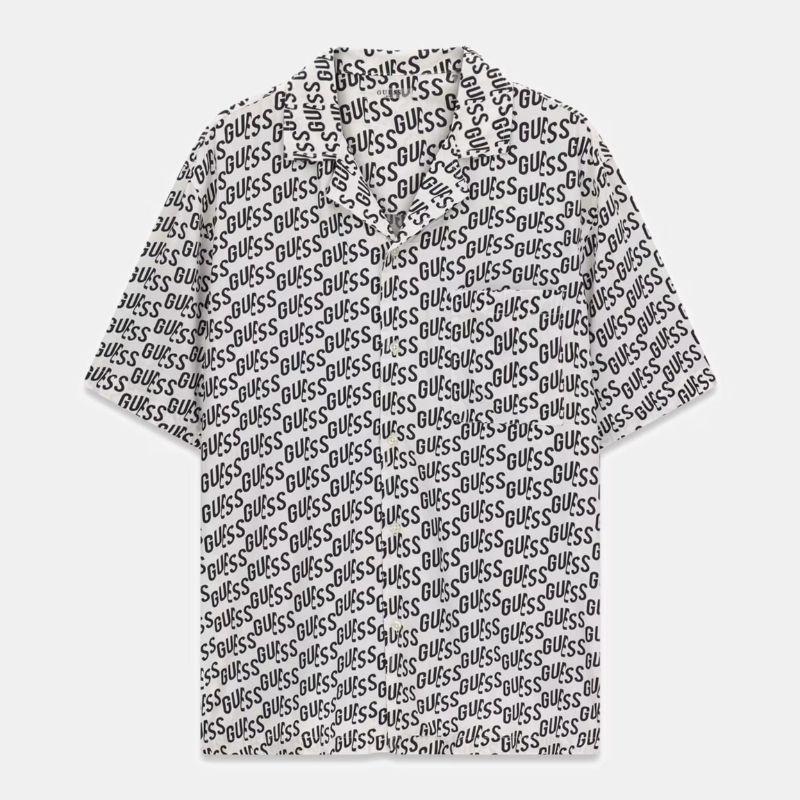 GUESS ing WAVY LOGO fehér