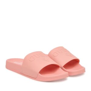 GUESS papucs SLIPPERS rózsaszín