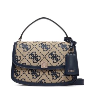 GUESS táska AUDREY LOGO sötétkék