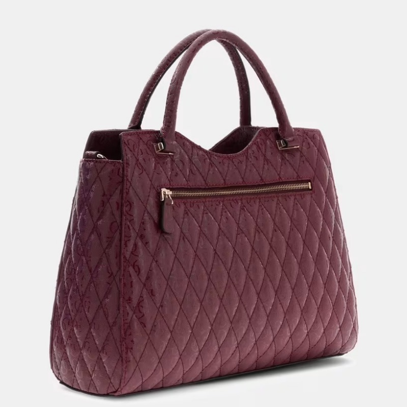 GUESS táska TAMARA merlot