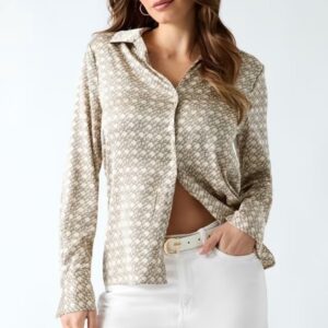 GUESS ing CONCETTA bézs mintás